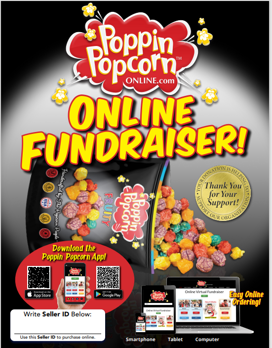 Popcorn Fundraiser Flyer